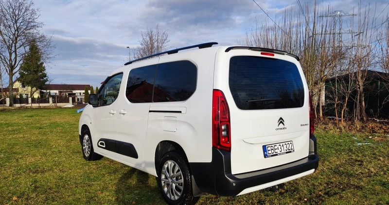 Citroen Berlingo cena 102000 przebieg: 39000, rok produkcji 2022 z Bełchatów małe 79